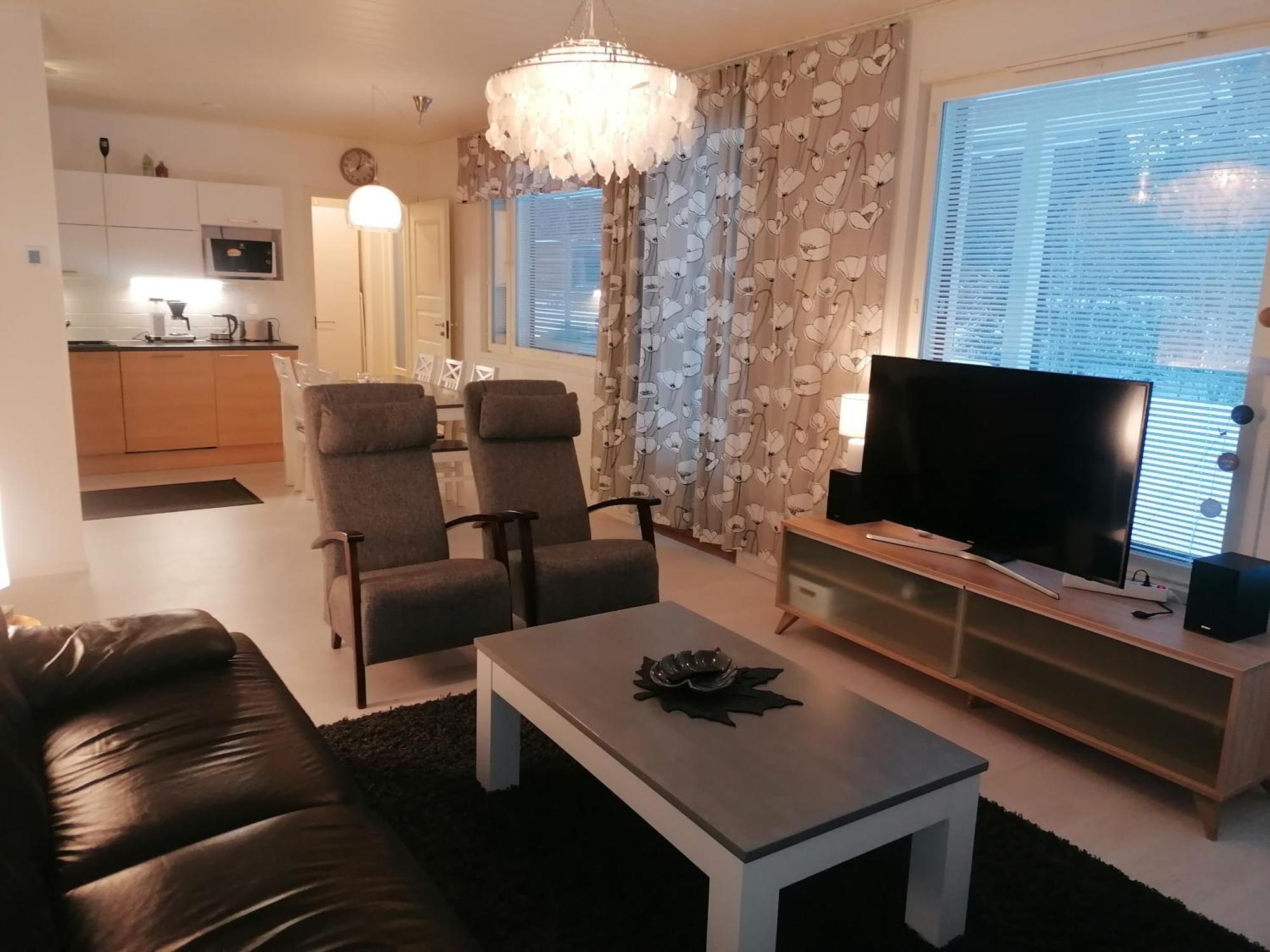 Majoituspalvelu Nurmi Apartment Oksapolku 2 B Deluxe Huoneisto 103M2 Raahe Zewnętrze zdjęcie
